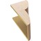 Ekena Millwork 10"W x 10"D x 20"H Wide Crestline Rough Cedar Woodgrain TimberThane Corbel, Primed Tan CORUR10X10X20CRERCPR - alternate 2